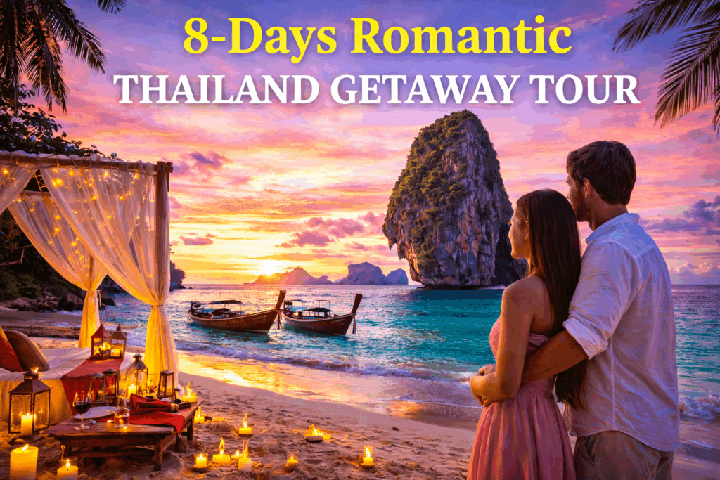 8 days romantic thailand getaway tour