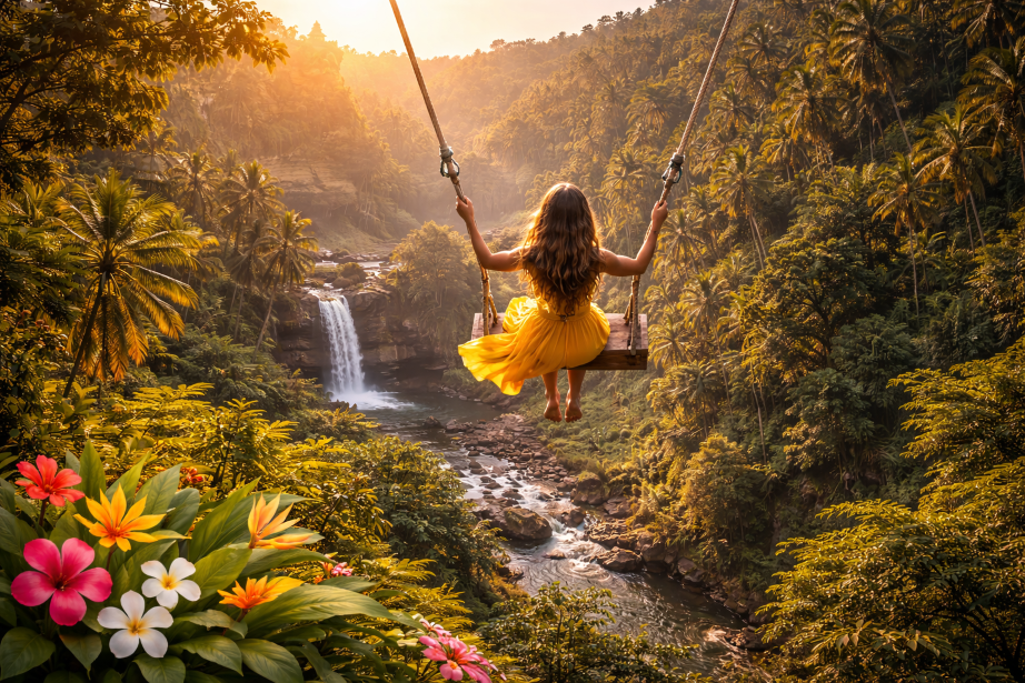 bali jungle swing