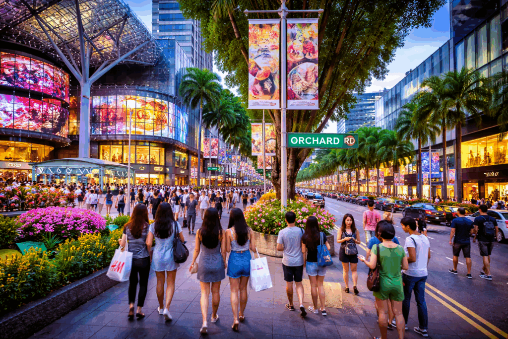 orchard road, singapore