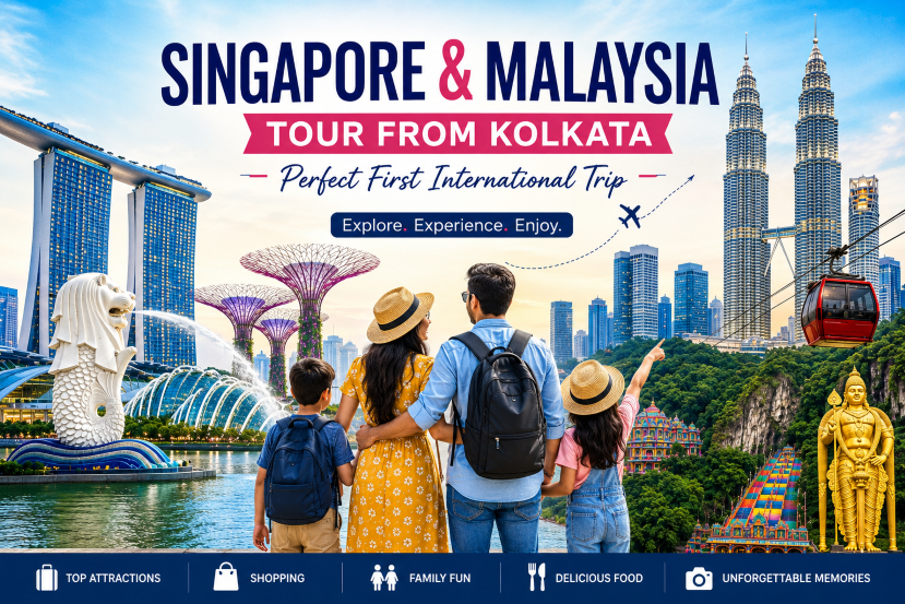 Singapore and Malaysia Tour from Kolkata – The Perfect First International Trip for Indian Travelers