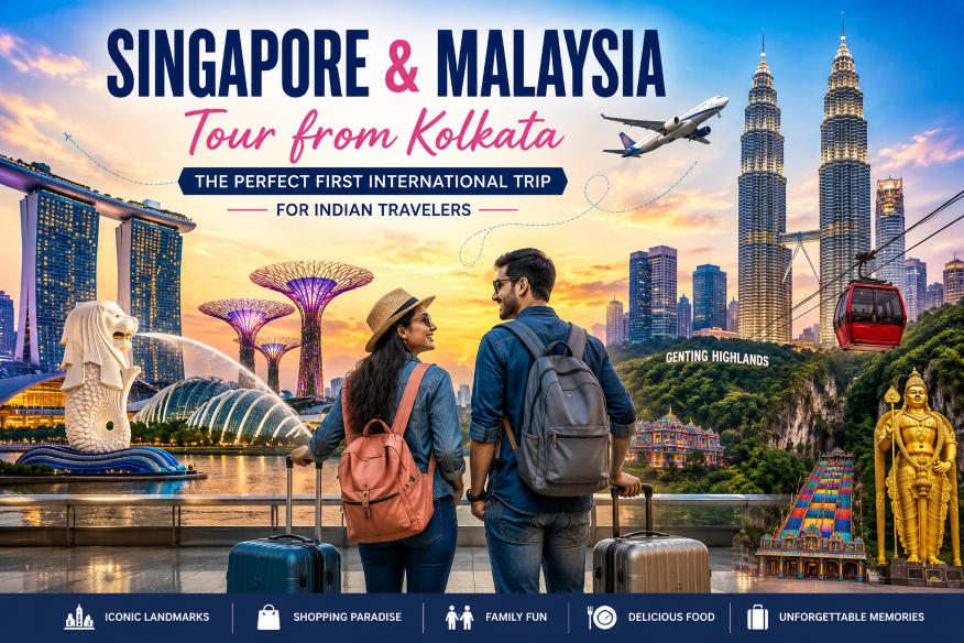 Singapore & Malaysia Tour from Kolkata – The Perfect First International Trip for Indian Travelers