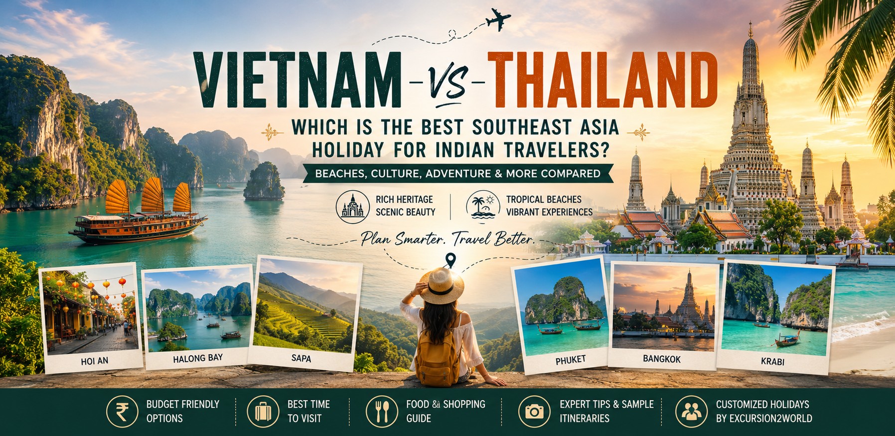 Vietnam Vs Thailand: Which is the Best Southeast Asia Holiday for Indian Travelers?